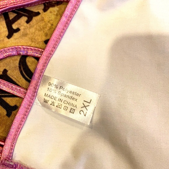 NWOT PLUS STRAPPY METALLIC BRALETTE - Picture 8 of 9